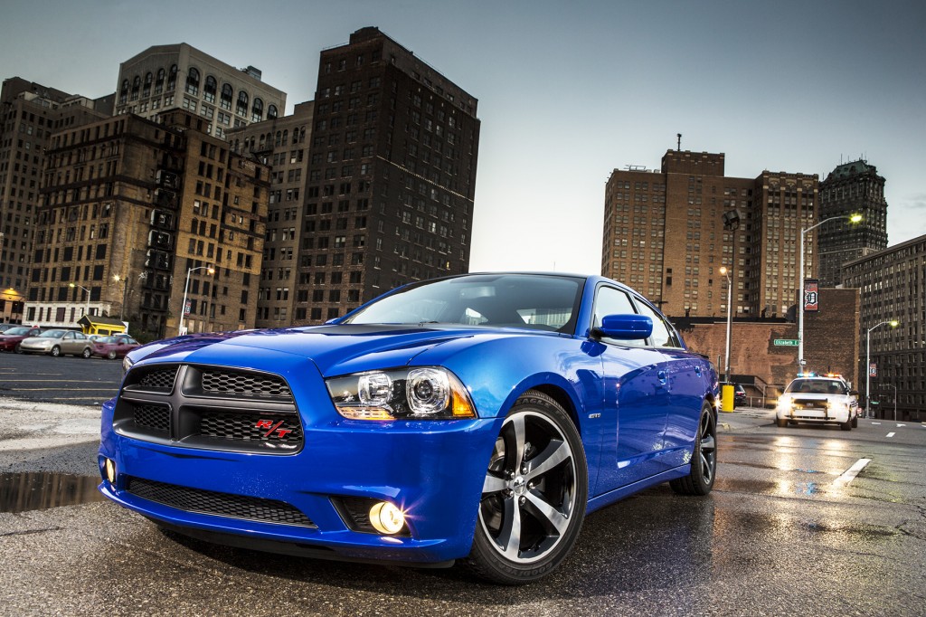 Available with HEMI V8 power, the Dodge Charger has American strength and an aggressive front end to match.