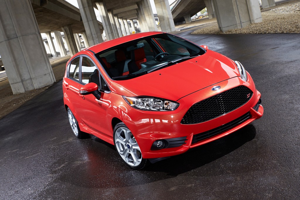 The Fiesta ST is a high-performance version of Ford's smallest economy car, packing nearly 200 horsepower into a lightweight, brilliantly tuned chassis.