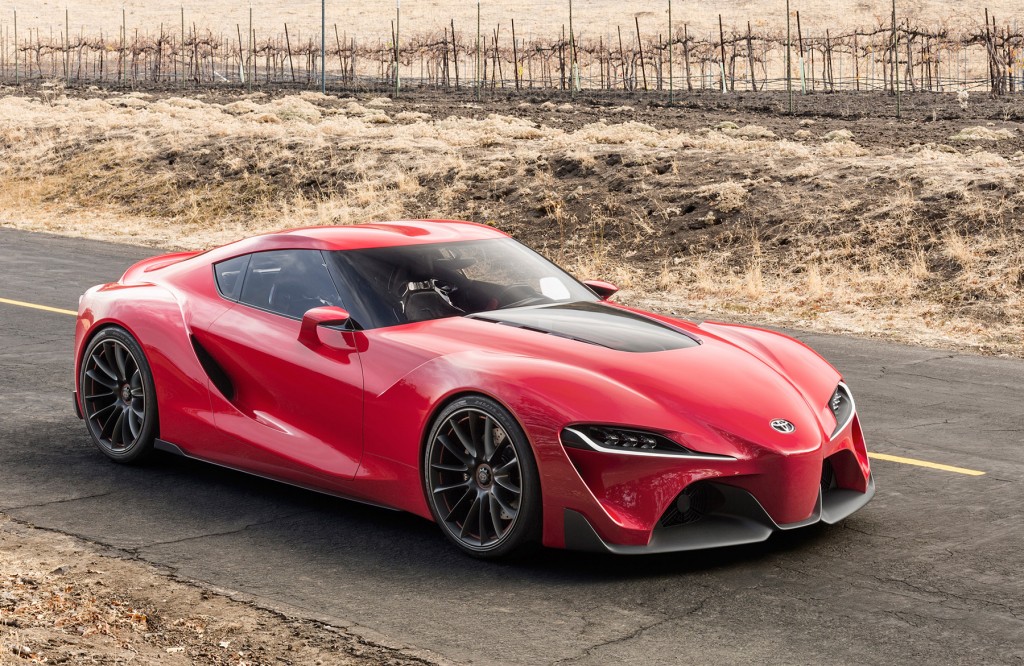 The Toyota FT-1 concept car was unveiled recently at the North American International Auto Show in Detroit. It is inspired by some of Toyota’s sportiest models from the past, including the beloved Supra. 
