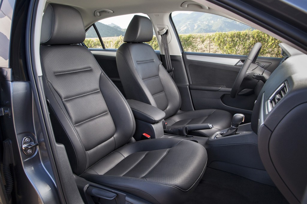 The Jetta’s seats are more contoured and supportive than many cars, something that contributes to its comfort on the highway.