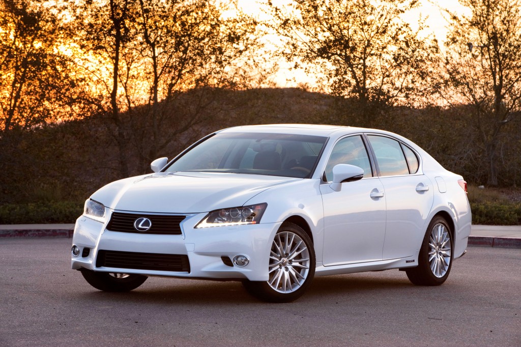The hybrid version of the Lexus GS is the fastest one you can buy. It accelerates from 0-60 mph in 5.6 seconds while still getting a 34-mpg rating for highway fuel economy.