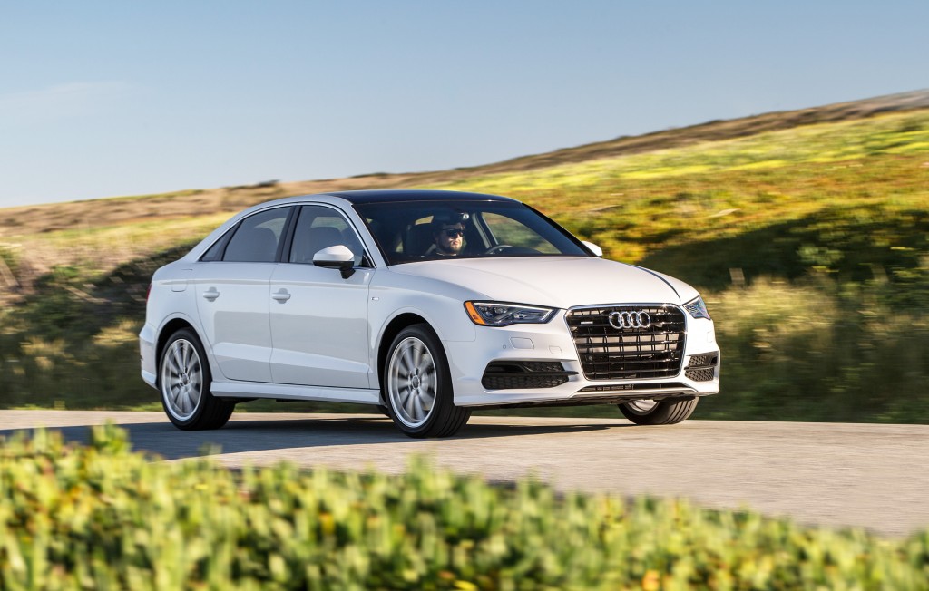 The Audi A3 sedan looks and drives like a scaled-down version of Audi’s bigger, more expensive rides. It has an all-new design for 2015 that feels surprisingly sophisticated for its sub-$30,000 starting price.