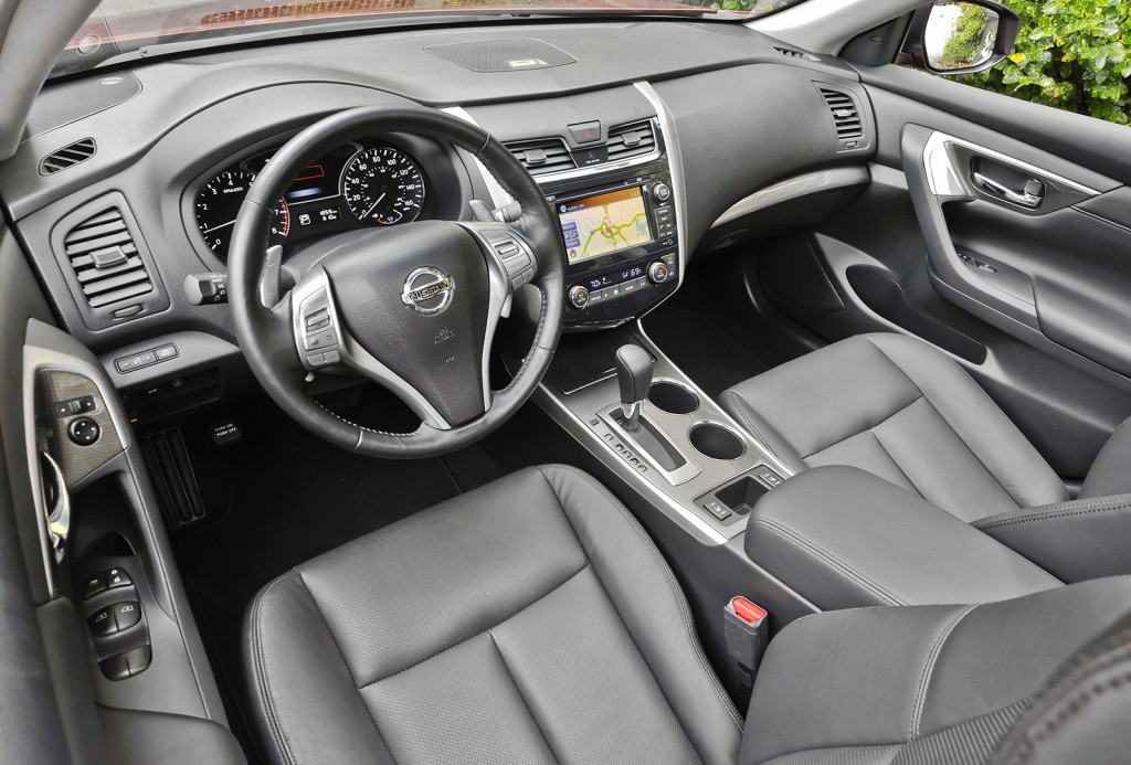 The Altima’s cabin grew more comfortable after its 2013 redesign, particularly thanks to its cleverly named “zero-gravity” seats that reduce driver fatigue on long trips.
