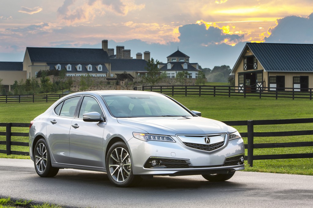 Acura’s new mid-size car, the TLX, makes its reputation with advanced technology, including four-wheel steering, a brilliantly designed transmission and driving aids that make it feel nearly autonomous at times.